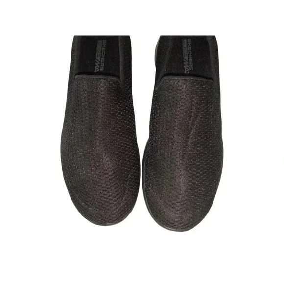 Skechers Go Walk Walking Shoes GOGA MAX 15600 BLACK Mesh Women’s Sz 8.5 - Picture 5 of 13